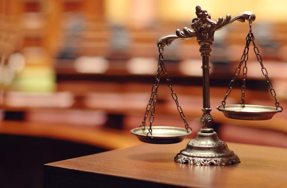 law weighted scale