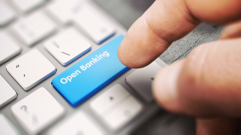 open banking button